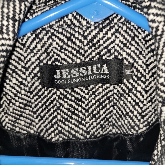 Nwot Jessica Trench Coat - Picture 4 of 5